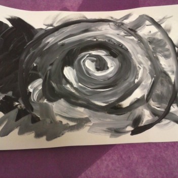 Shades of Grey . . . In Art Therapy by Deb Schroder