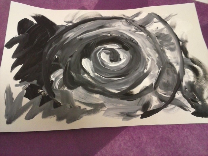 Shades of Grey . . . In Art Therapy by Deb Schroder