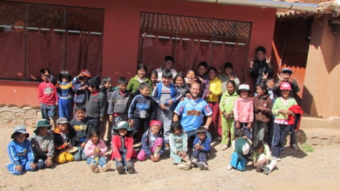 Southwesten College Intern, Craig McAdams, in Peru