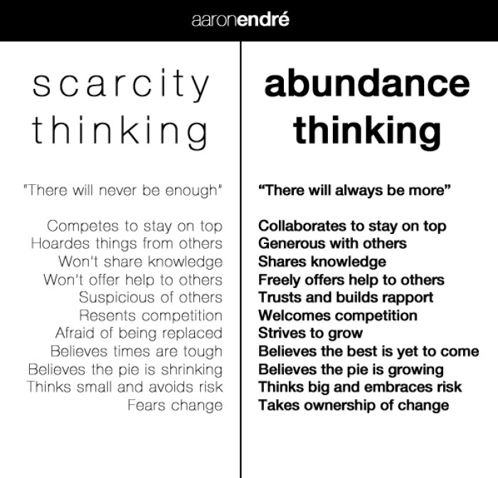 Scarcity and Abundance by Sherry Young