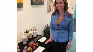 Angelita Cortez with Ceramics