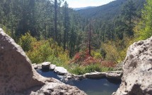 Natural Hot Springs with a View