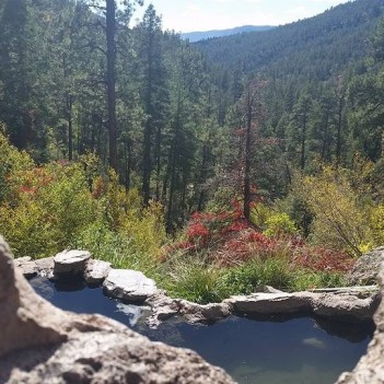 Natural Hot Springs with a View