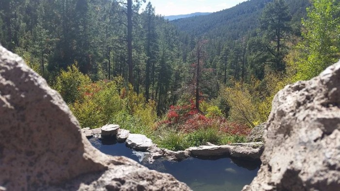 Natural Hot Springs with a View