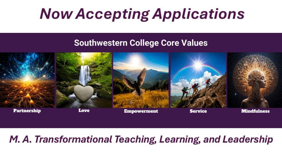 M.A. Transformational Teaching, Learning & Leadership