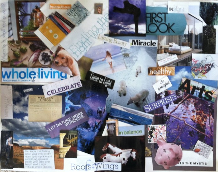 Career and Life – Creating a Vision Board with Collage