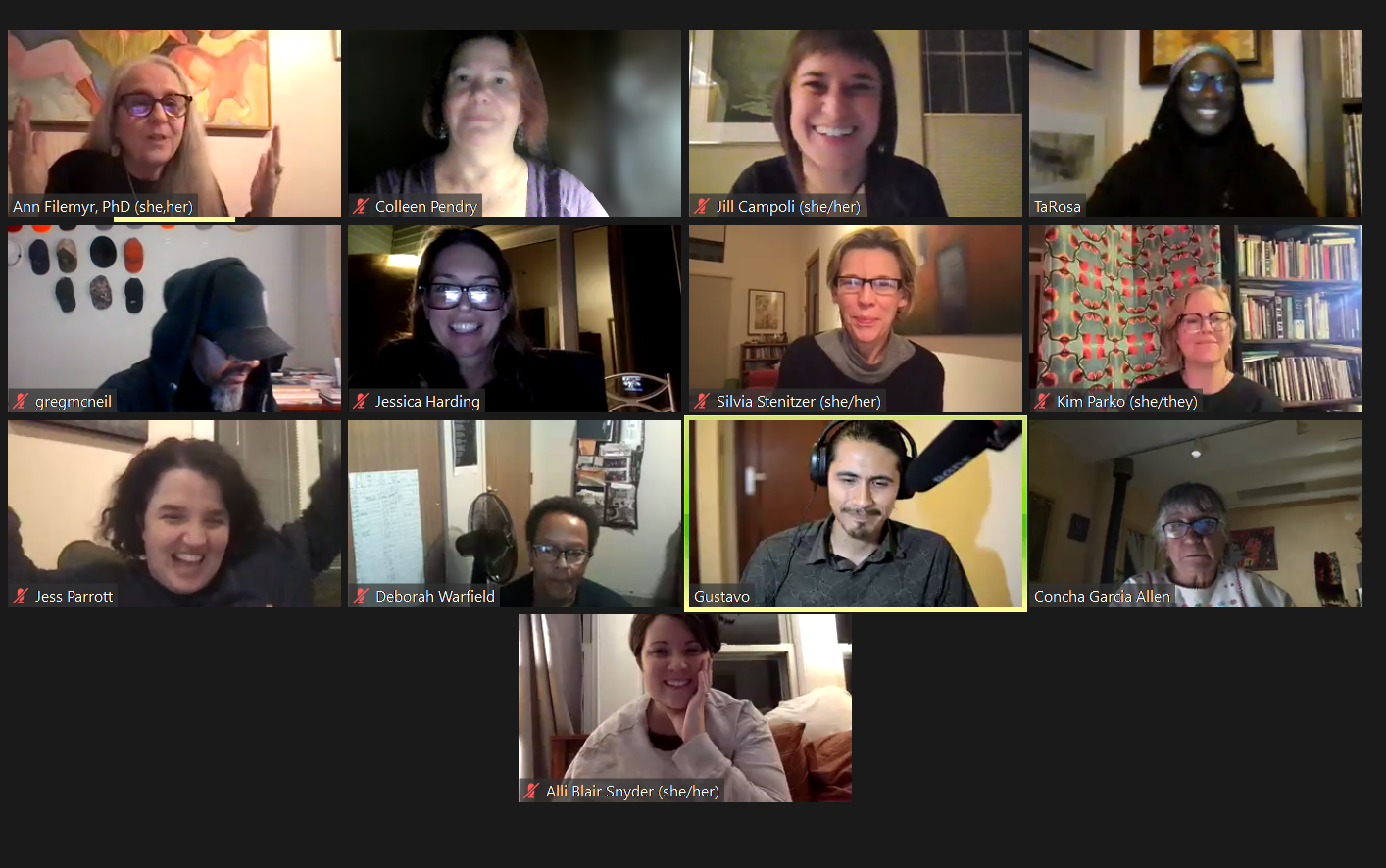 Snapshot of a PhD course first quarter by Colleen Pendry