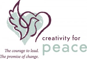 logo creativity for peace