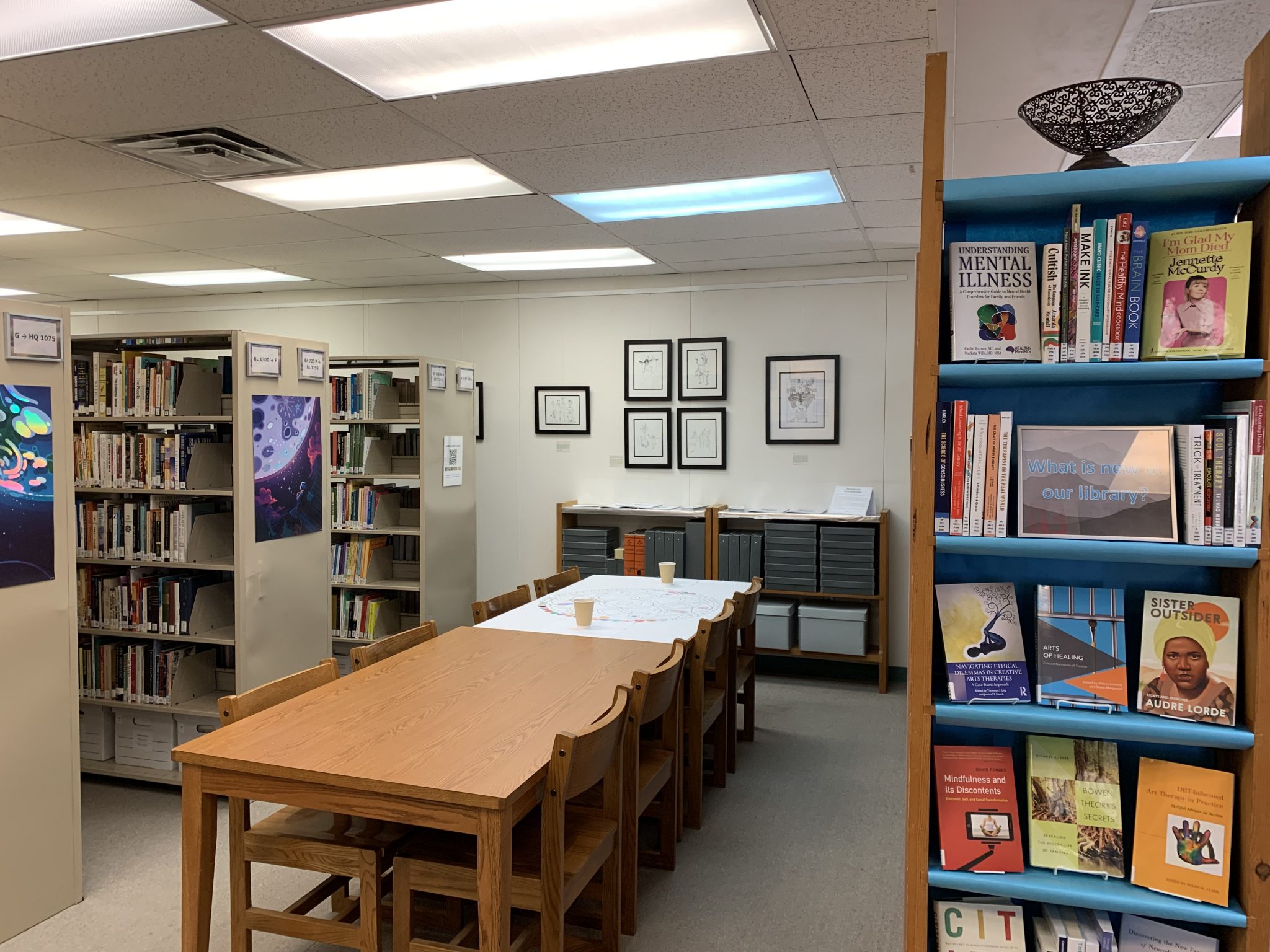 Quimby Memorial Library Masters Degree in Counseling and Art Therapy